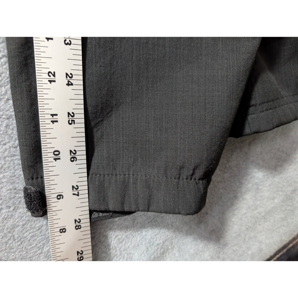 Eddie Bauer 3XL Black Fleece Lined Soft Shell Jacket US Foods Beef Work Zip Coat - Picture 12 of 13